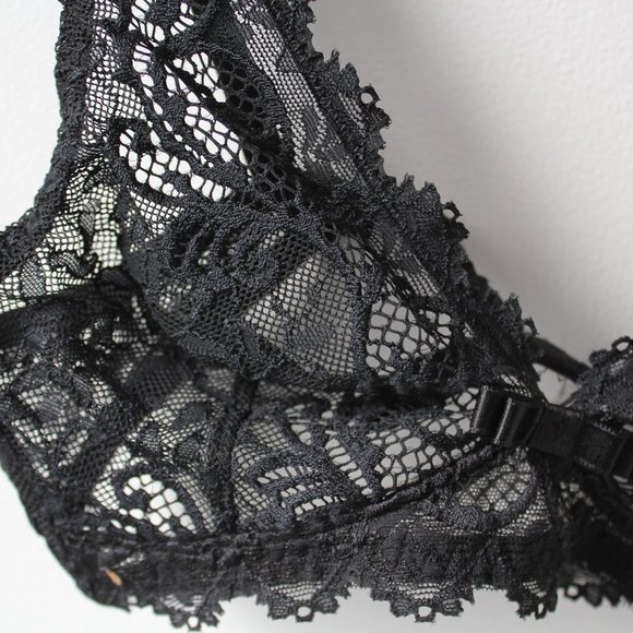 Black Lace Bralette Simone Pérèle - Picture 4 of 6